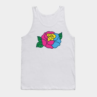 pansexual flower Tank Top